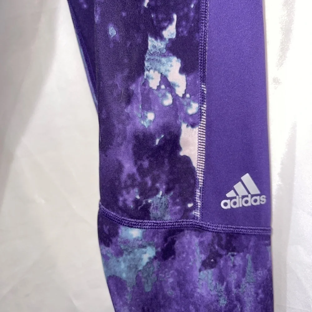 Adidas Climacool Purple leggings - Picture 4 of 5